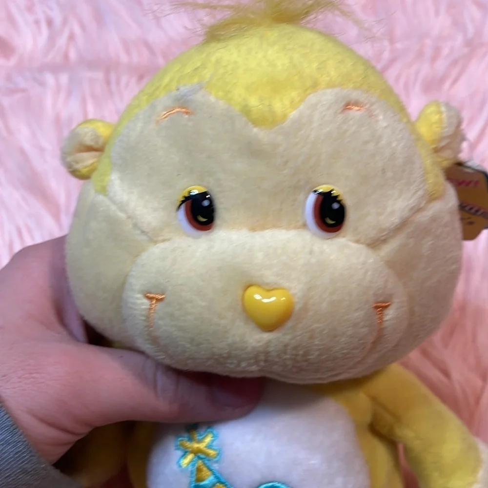 Care Bears Playful‎ Heart Monkey Yellow Stuffed Animal Collectables